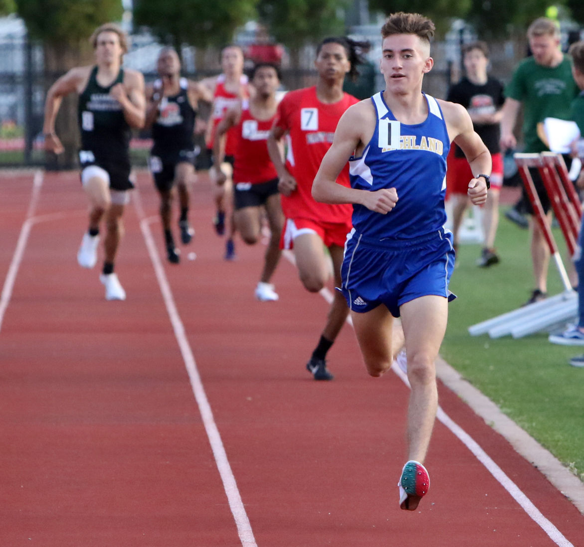 EC Central Boys track sectional hosted.